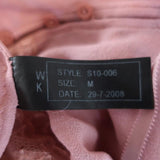 Stella McCartney Chemise Pink Lace-Trim Silk Size Medium Mini Slip Dress available at CelebrityOwned.com img_8