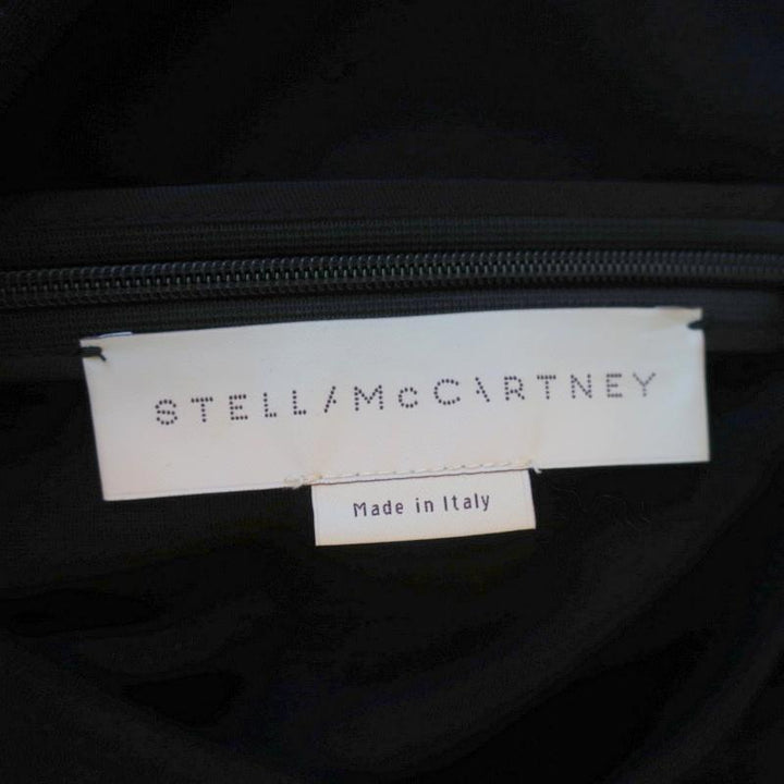 Stella McCartney Dress Black Lace-Paneled Jersey Size 42 Long Sleeve Sheath available at CelebrityOwned.com img_7