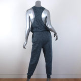 Stella McCartney Jumpsuit Blue Space Dye Cotton Knit Size 40 Sleeveless available at CelebrityOwned.com img_3