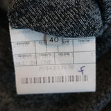 Stella McCartney Jumpsuit Blue Space Dye Cotton Knit Size 40 Sleeveless available at CelebrityOwned.com img_8