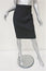 Stella McCartney Pencil Skirt Black Lace-Inset Stretch Wool Size 42