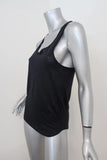Stella McCartney Racerback Tank Top Black Melange Jersey Size 38 available at CelebrityOwned.com img_3