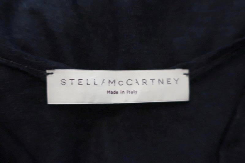 Stella McCartney Racerback Tank Top Black Melange Jersey Size 38 available at CelebrityOwned.com img_6