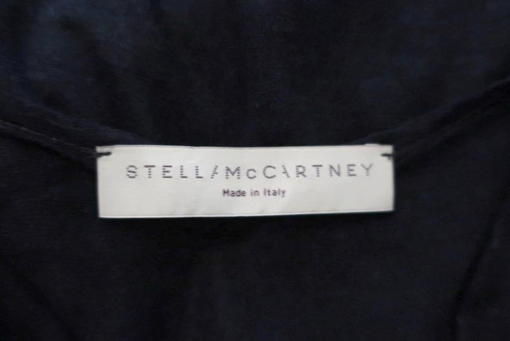 Stella McCartney Racerback Tank Top Black Melange Jersey Size 38 available at CelebrityOwned.com img_6