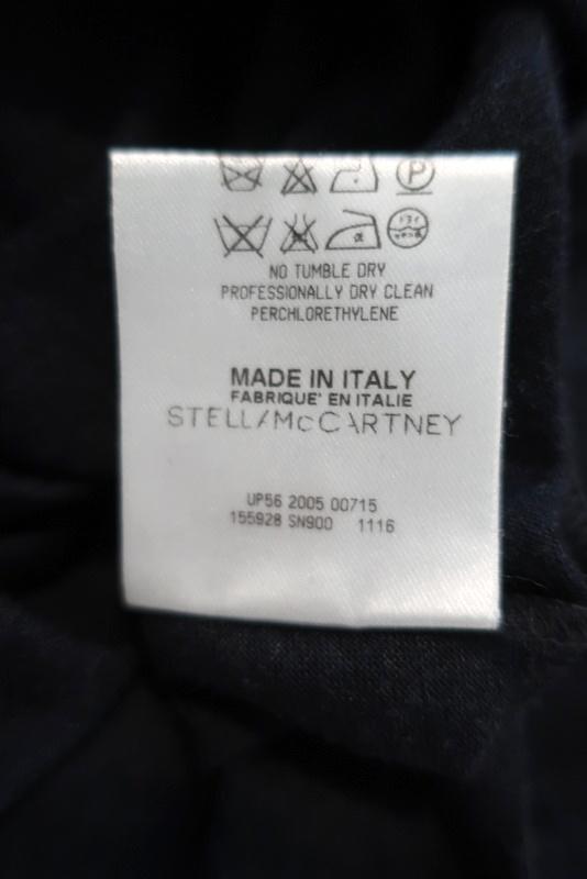 Stella McCartney Racerback Tank Top Black Melange Jersey Size 38 available at CelebrityOwned.com img_7