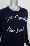Sundry LA NY Sweater Navy Wool-Cashmere Size 1 Crewneck Pullover available at CelebrityOwned.com img_2