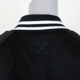 TAKEON Varsity Jacket Black/White Neoprene Size Medium available at CelebrityOwned.com img_6