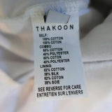 Thakoon T-Shirt Dress White Pleated Cotton Size Extra Small Short Sleeve Mini available at CelebrityOwned.com img_8