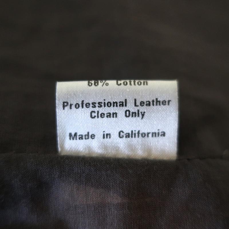 The Eternal Leather Biker Jacket Black Size Small Moto Jacket available at CelebrityOwned.com img_9