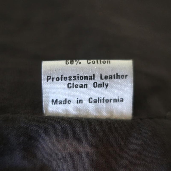 The Eternal Leather Biker Jacket Black Size Small Moto Jacket available at CelebrityOwned.com img_9