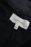 The Great The Brigade Jacket Charcoal Cotton Twill Size 0 available at CelebrityOwned.com img_5