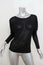 The Row Batwing Top Telmont Black Modal-Silk Jersey Size Extra Small