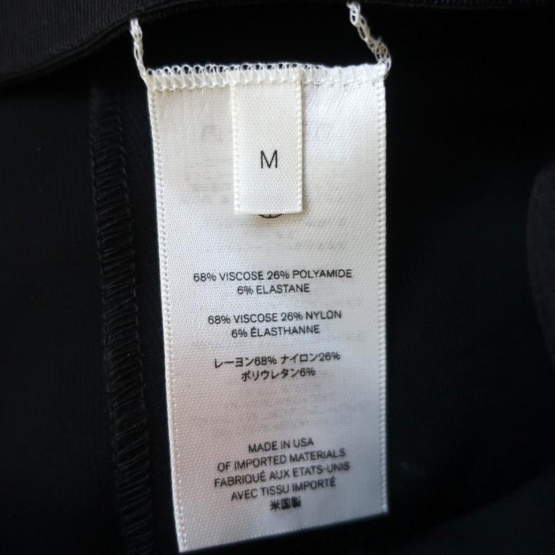 The Row Cosso Cropped Pants Black Stretch Jersey Size Medium NEW available at CelebrityOwned.com img_9