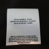 Theory Leather Motorcycle Jacket Pavati Dark Brown Size 2 Biker Jacket available at CelebrityOwned.com img_8