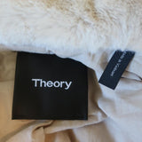 Theory Luxe Faux Rabbit Fur Jacket Sand Beige Size Petite available at CelebrityOwned.com img_7
