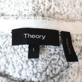 Theory Peplum Top Colisha Lustrate Cream/Gray Size Large Sleeveless Tank available at CelebrityOwned.com img_6