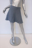 Theory Skirt Lyerly Specified Blue Stretch Cotton Size 2 Flared Mini available at CelebrityOwned.com img_1