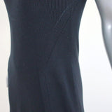 Theyskens' Theory Mini Dress Kidina Navy Ribbed Knit Size Small Sleeveless available at CelebrityOwned.com img_4