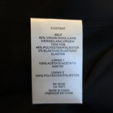 Tibi Blazer Delmont Navy Pinstripe Wool Size 6 Two-Button Zip Sleeve Jacket available at CelebrityOwned.com img_10