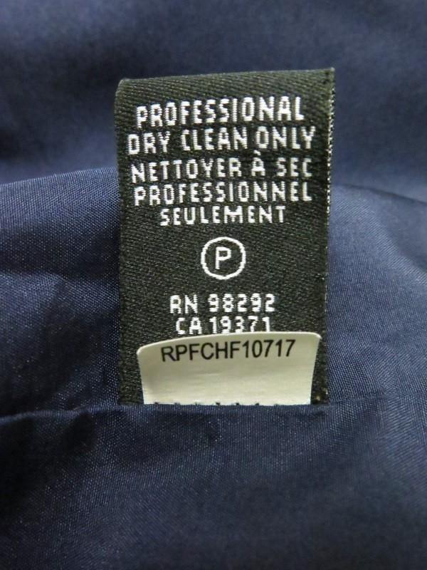 Tibi Dress Navy Pleated Silk Chiffon Size 4 Strapless Bubble Hem Mini available at CelebrityOwned.com img_9