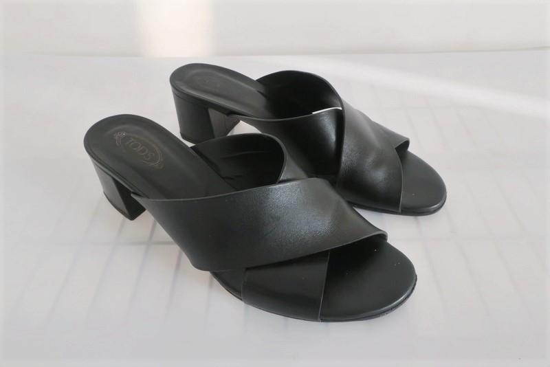Tod's Crisscross Slide Sandals