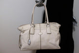 Tod's D-Bag Media Tote Cream Leather Large Shoulder Bag available at CelebrityOwned.com img_1