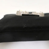 Tod's Evening Bag Black Crystal-Embellished Satin Mini Clutch available at CelebrityOwned.com img_10