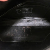 Tod's Evening Bag Black Crystal-Embellished Satin Mini Clutch available at CelebrityOwned.com img_11