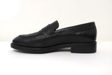 Tod's Penny Loafers Black Leather Size 9 UK 10 US available at CelebrityOwned.com img_7