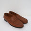 Tod's Penny Loafers Brown Grained Leather Size 9 Slip-On Flats