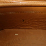 Tod's Penny Loafers Brown Grained Leather Size 9 Slip-On Flats available at CelebrityOwned.com img_9