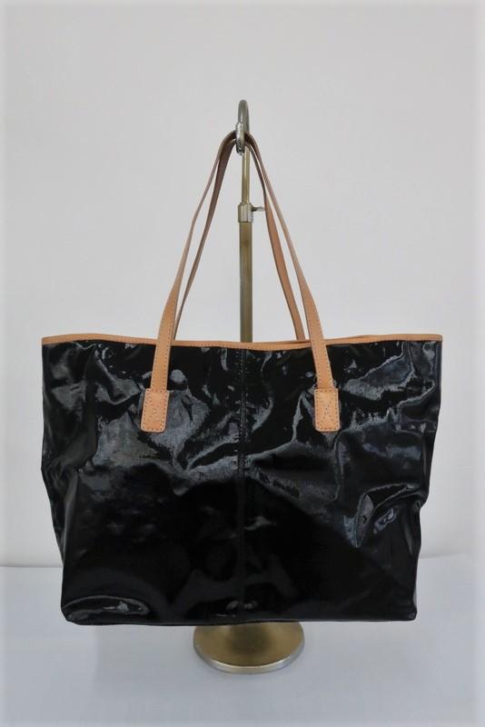 ZAC Zac Posen Leather Bicolor Tote - Black Totes, Handbags