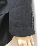 Tom Ford Suit Jacket Charcoal Wool Size 50 Two-Button Blazer available at CelebrityOwned.com img_3