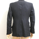 Tom Ford Suit Jacket Charcoal Wool Size 50 Two-Button Blazer available at CelebrityOwned.com img_5