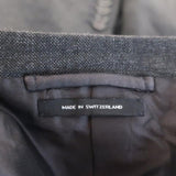 Tom Ford Suit Jacket Charcoal Wool Size 50 Two-Button Blazer available at CelebrityOwned.com img_6