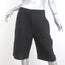 Toteme Bermuda Shorts Lluc Black Pleated Twill Size Medium NEW