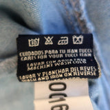 Tucci Jeans Denim Shirt Blue Cotton Size Small Long Sleeve Top available at CelebrityOwned.com img_10