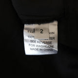 Ulla Johnson Blouse Annelise Black Matte Satin Size 2 Cap Sleeve Top available at CelebrityOwned.com img_6