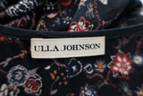 Ulla Johnson Midi Dress Zanna Midnight Floral Print Silk Size 0 Cap Sleeve available at CelebrityOwned.com img_7