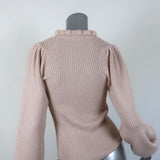 Ulla Johnson Sweater Altair Alpaca-Silk Knit Size Petite Puff Sleeve Pullover available at CelebrityOwned.com img_6