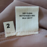 Ulla Johnson Top Ren Mauve Ruched Satin Size 2 Sleeveless Blouse available at CelebrityOwned.com img_10