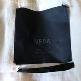 VEDA Boss Suede Jacket Light Beige Size Petite available at CelebrityOwned.com img_8