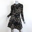 Valentino Dress Butterfly Jacquard Knit Size Medium Long Sleeve Mini
