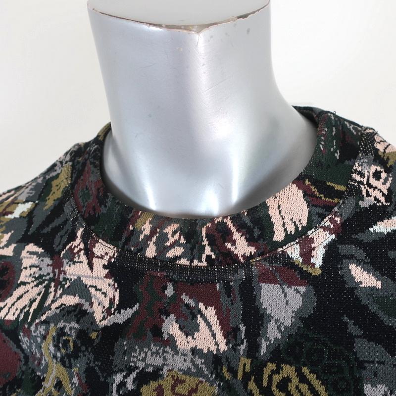 Valentino Dress Butterfly Jacquard Knit Size Medium Long Sleeve Mini available at CelebrityOwned.com img_2