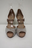 Valentino Microstud Mary Jane Pumps Crystal-Embellished Nude Leather Size 35.5 available at CelebrityOwned.com img_4