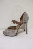 Valentino Microstud Mary Jane Pumps Crystal-Embellished Nude Leather Size 35.5 available at CelebrityOwned.com img_6