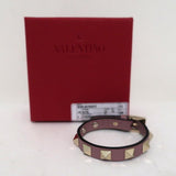 Valentino Rockstud Bracelet Poudre Pink Leather NEW available at CelebrityOwned.com img_2