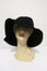 Valeur Mad Factory Floppy Wide Brim Hat Tetora Black Cotton