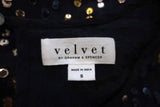 Velvet by Graham & Spencer Vivi Sequin Dress Multi Size Small Short Sleeve Mini available at CelebrityOwned.com img_5