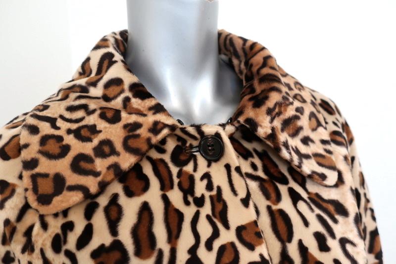 Velvet by Graham &amp; Spencer Windy Jacket Leopard Print Faux Fur Size Medium available at CelebrityOwned.com img_2